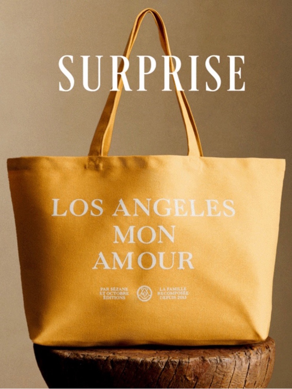 🌷 SEZANE LOS ANGELES MON AMOUR TOTE BAG🌷